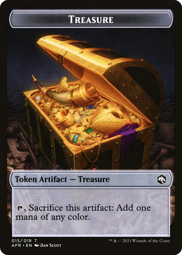 Image of Treasure Token (AFR-015) - Adventures in the Forgotten Realms Tokens