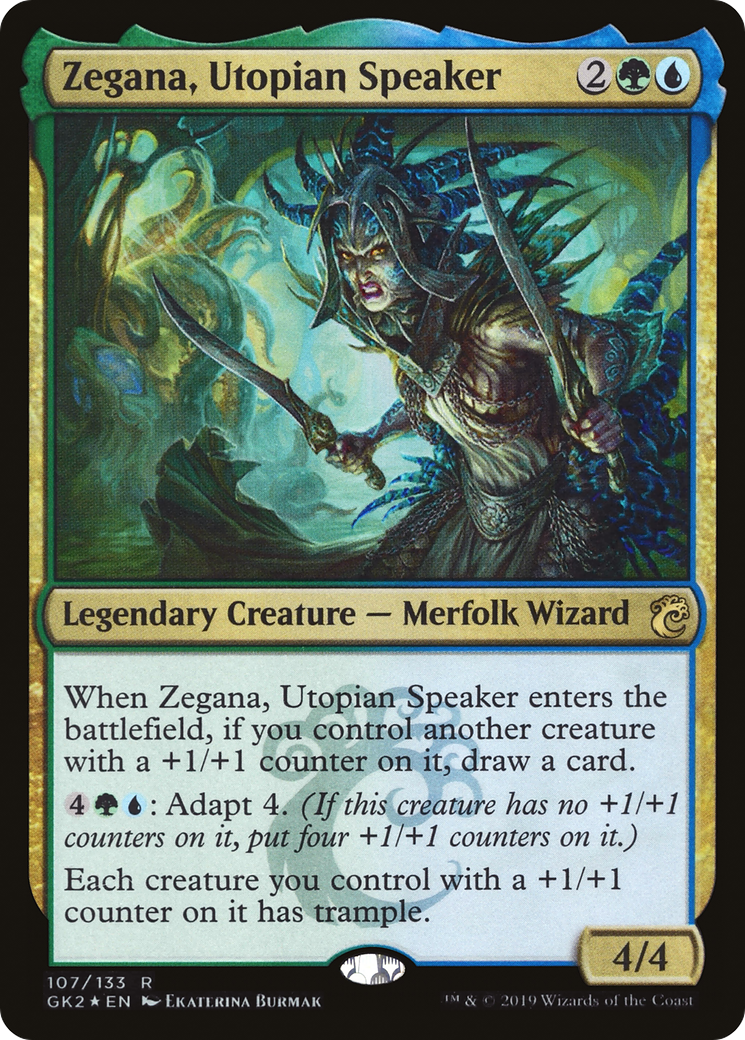 Image of Zegana, Utopian Speaker (GK2-107) - RNA Guild Kit Foil
