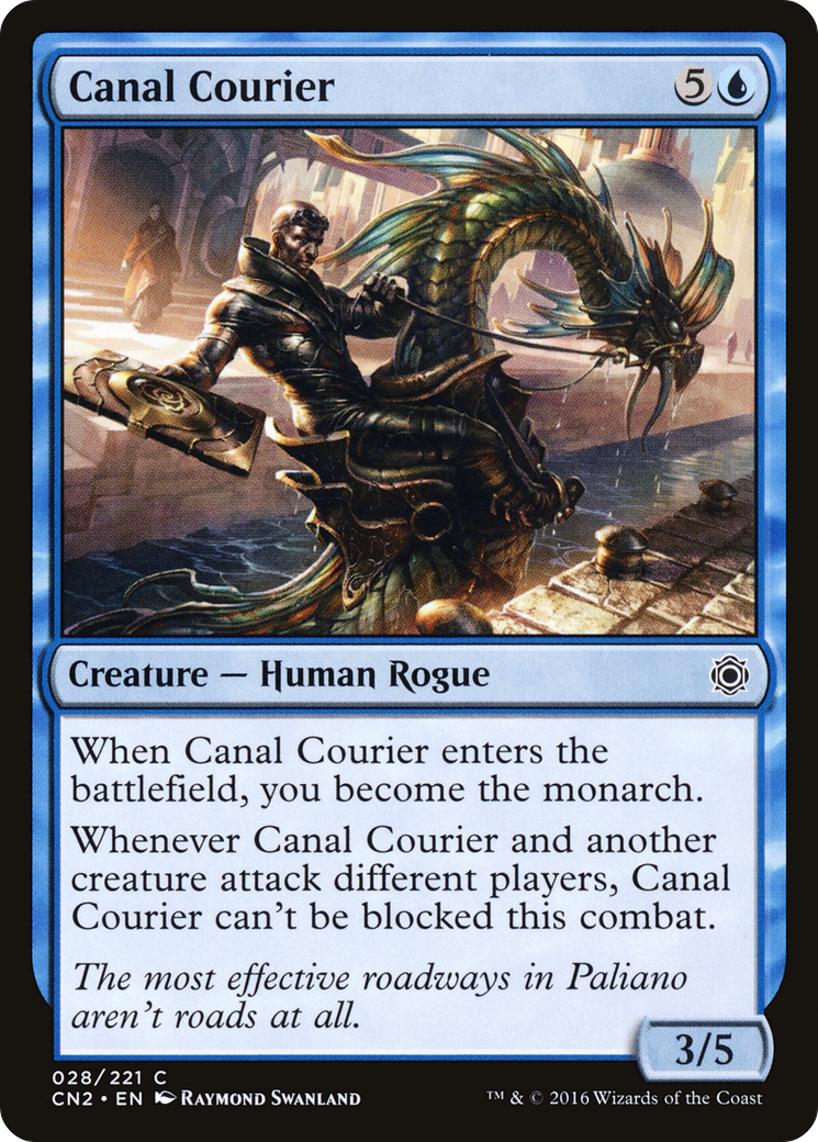Image of Canal Courier (CN2-028) - Conspiracy: Take the Crown Foil
