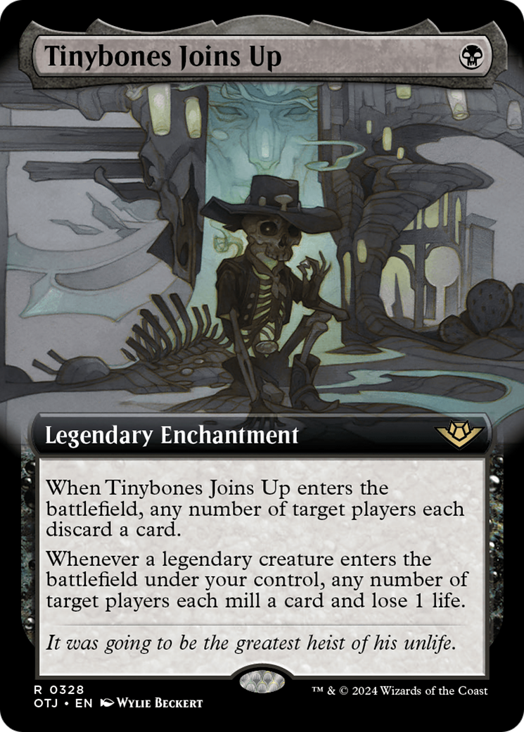 Image of Tinybones Joins Up (Extended Art) (OTJ-328) - Outlaws of Thunder Junction: (Extended Art) Foil