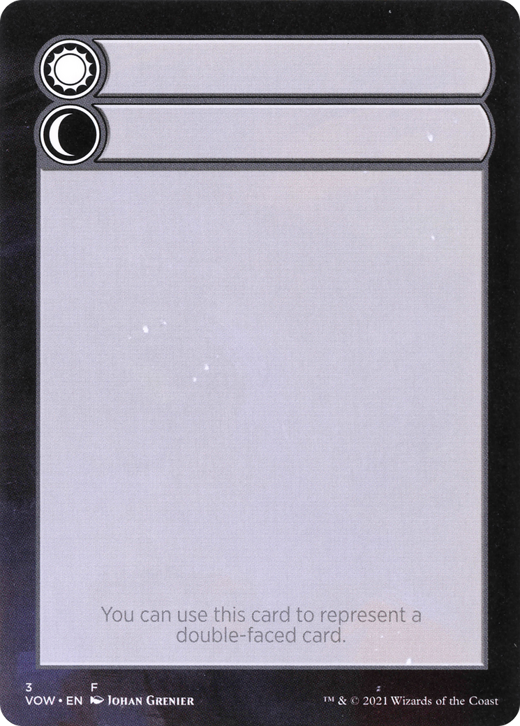 Image of Double-Faced Substitute Card (SVOW-003) - Innistrad: Crimson Vow Substitute Cards (Borderless)