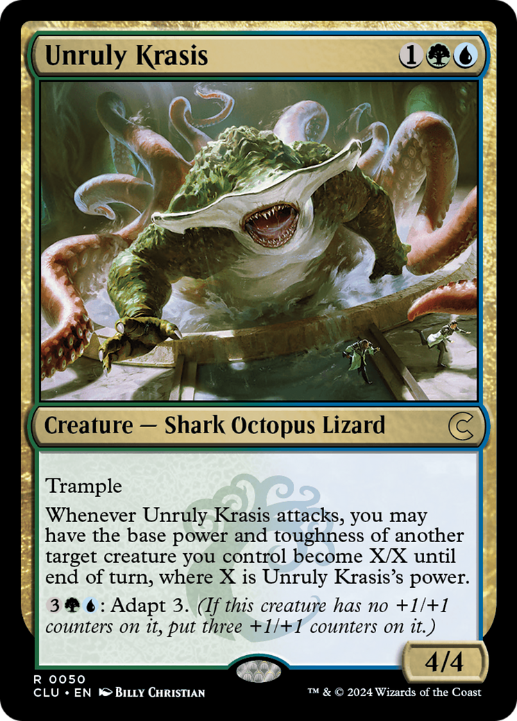 Image of Unruly Krasis (CLU-050) - Ravnica: Clue Edition