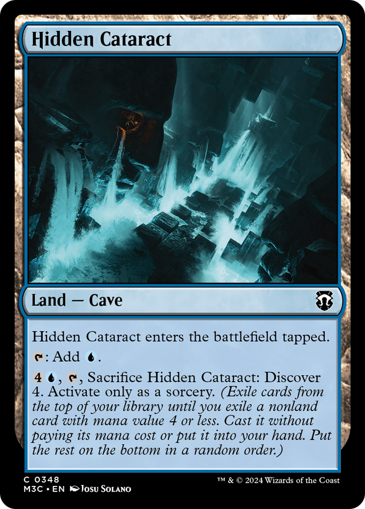 Image of Hidden Cataract (M3C-348) - Modern Horizons 3 Commander