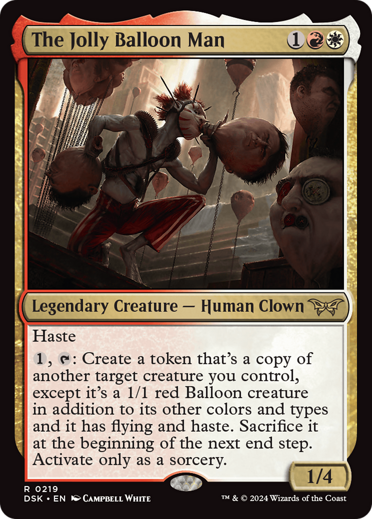 Image of The Jolly Balloon Man (DSK-219) - Duskmourn: House of Horror