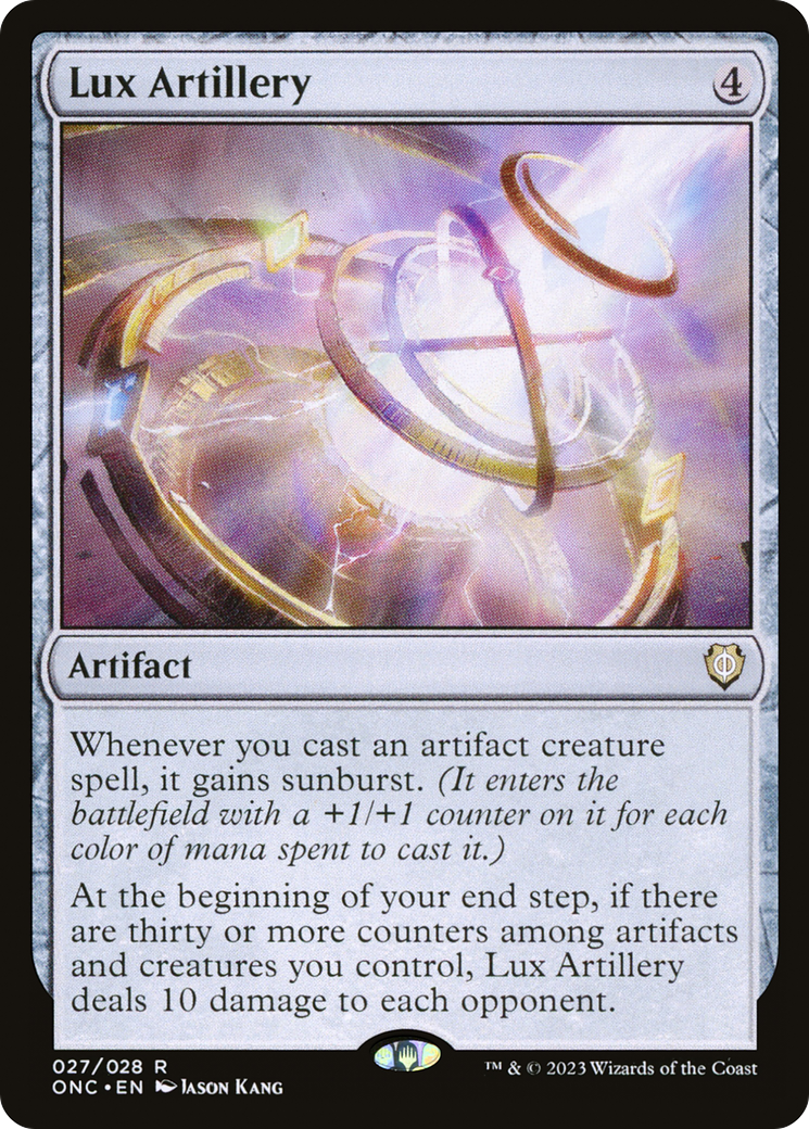 Image of Lux Artillery (ONC-027) - Phyrexia: All Will Be One Commander