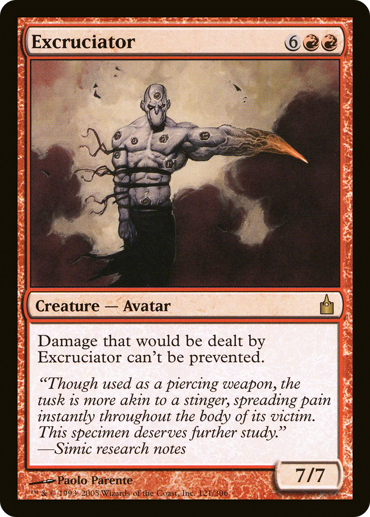 Image of Excruciator (RAV-121) - Ravnica: City of Guilds