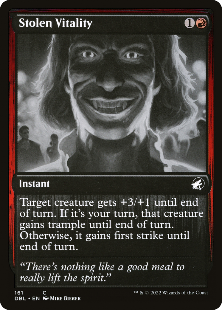 Image of Stolen Vitality (DBL-161) - Innistrad: Double Feature Foil