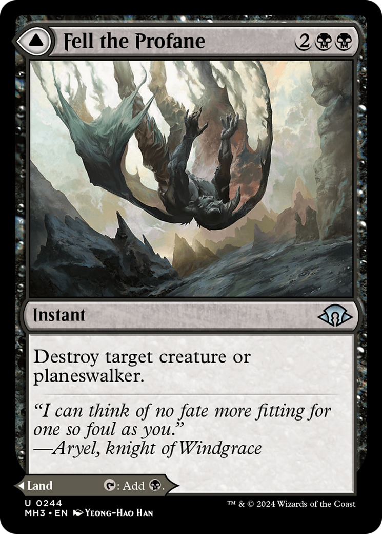 Image of Fell the Profane (MH3-244) - Modern Horizons 3