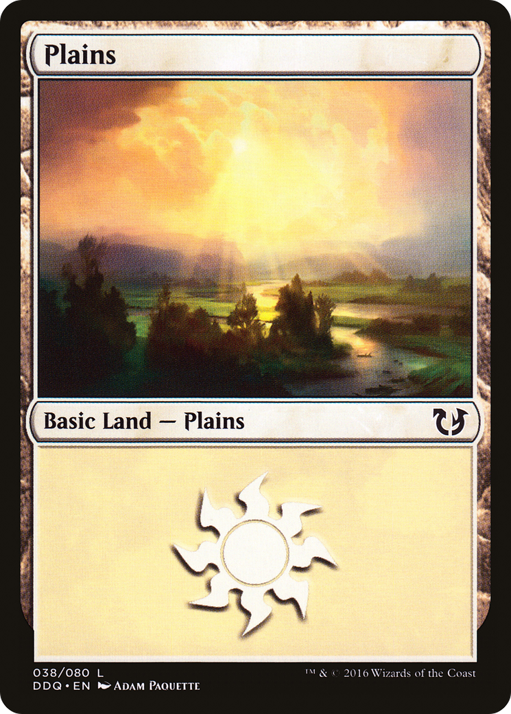 Image of Plains (038) (DDQ-038) - Duel Decks: Blessed vs. Cursed
