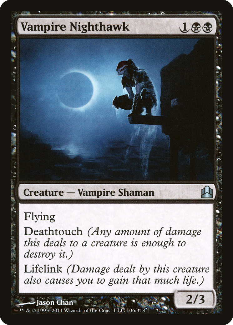 Image of Vampire Nighthawk (CMD-106) - Commander 2011
