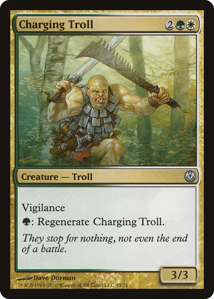 Image of Charging Troll (DDE-045) - Duel Decks: Phyrexia vs. the Coalition