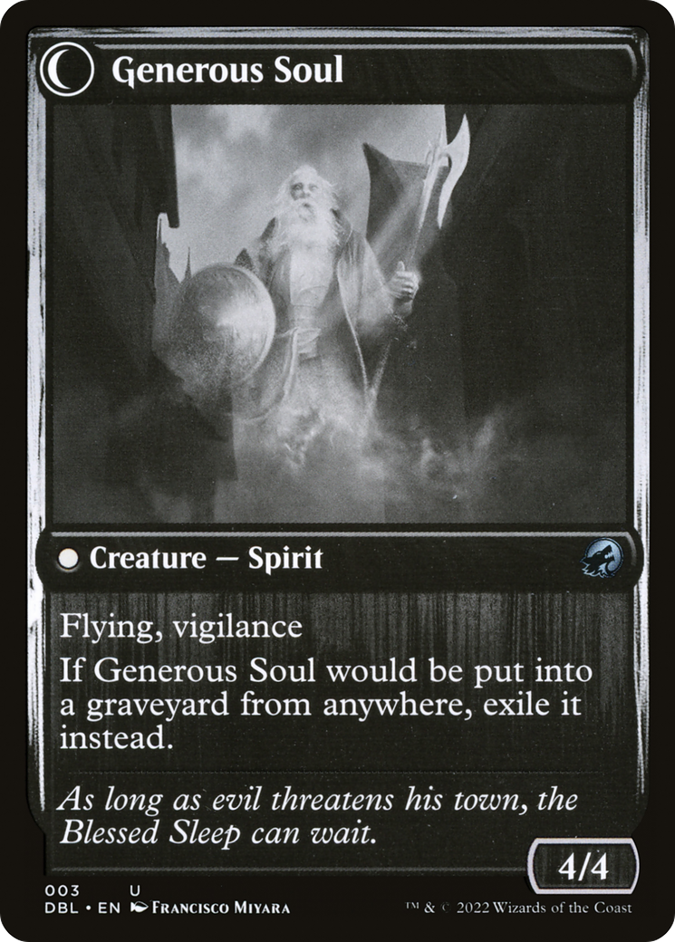 Image of Beloved Beggar (DBL-003) - Innistrad: Double Feature: (Double Faced Transform)