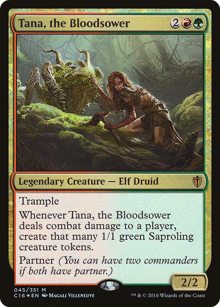 Image of Tana, the Bloodsower (C16-045) - Commander 2016 Foil
