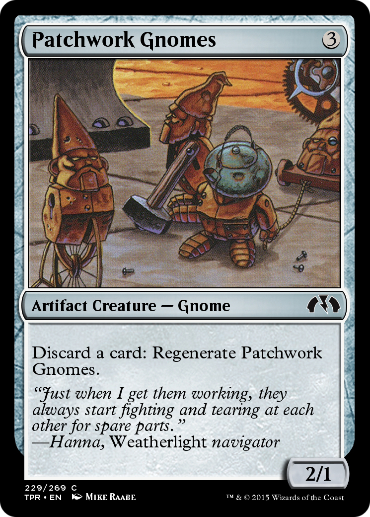 Image of Patchwork Gnomes (TPR-229) - Tempest Remastered Foil