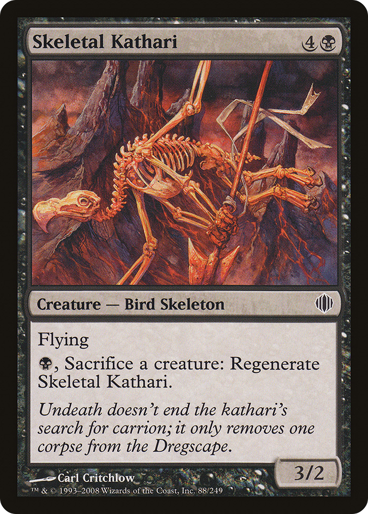 Image of Skeletal Kathari (ALA-088) - Shards of Alara Foil