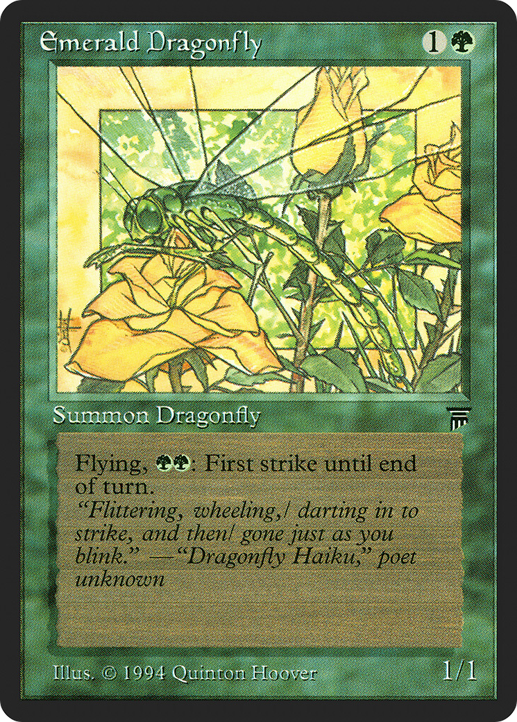 Image of Emerald Dragonfly (LEG-) - Legends