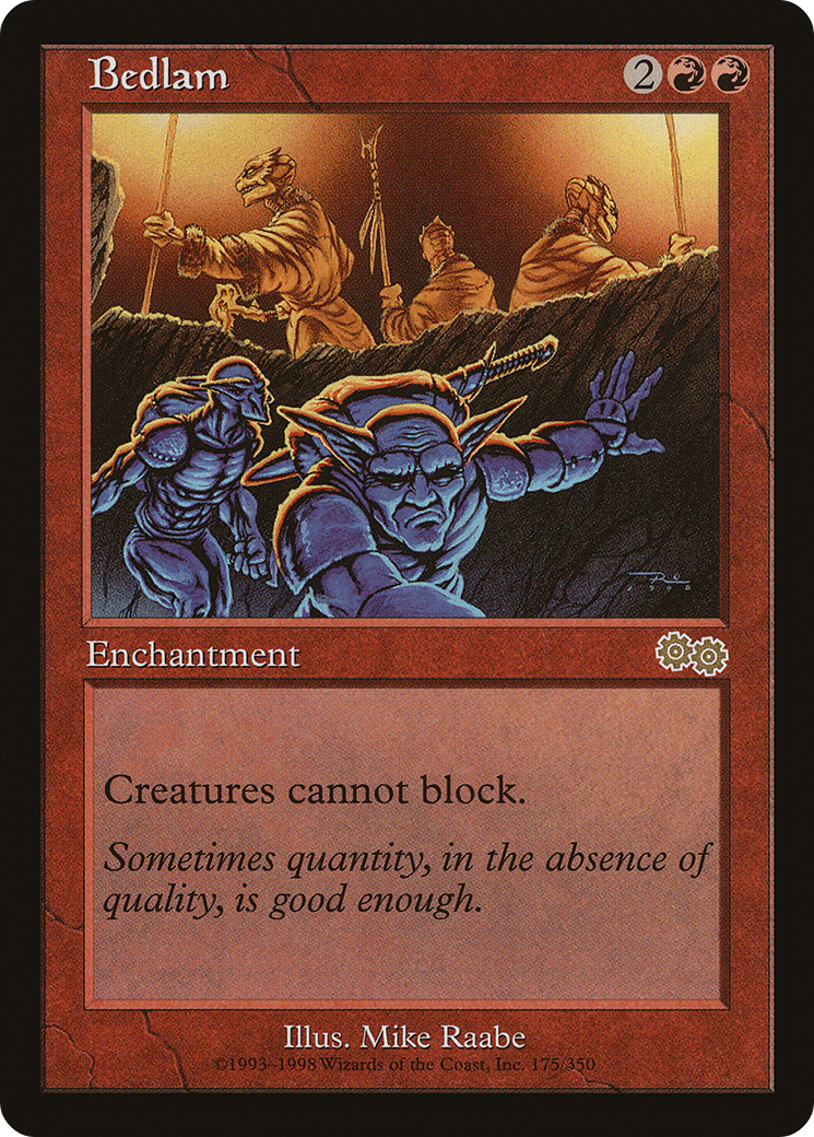 Image of Bedlam (USG-175) - Urza's Saga