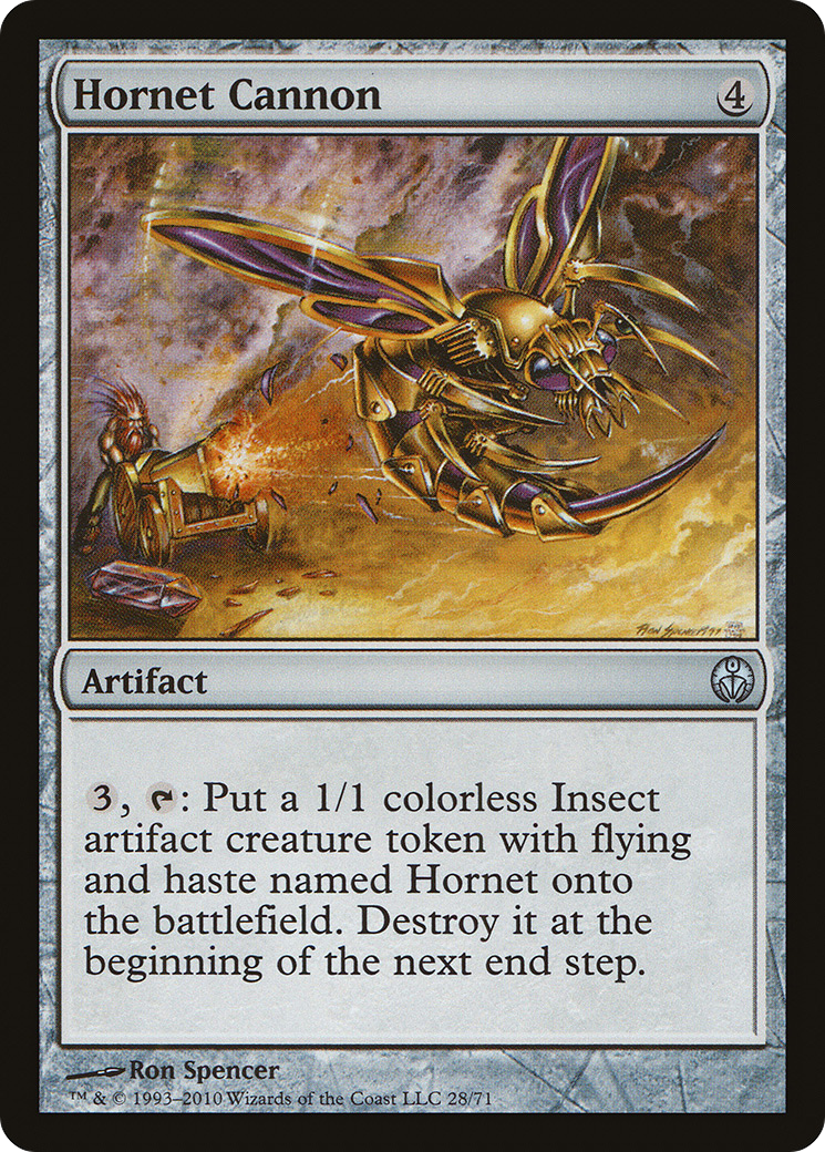 Image of Hornet Cannon (DDE-028) - Duel Decks: Phyrexia vs. the Coalition
