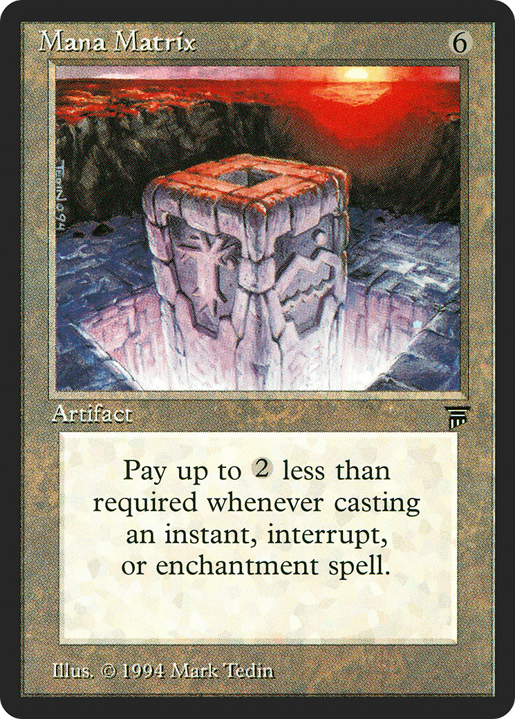 Image of Mana Matrix (LEG-) - Legends