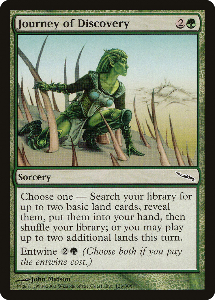 Image of Journey of Discovery (MRD-123) - Mirrodin Foil