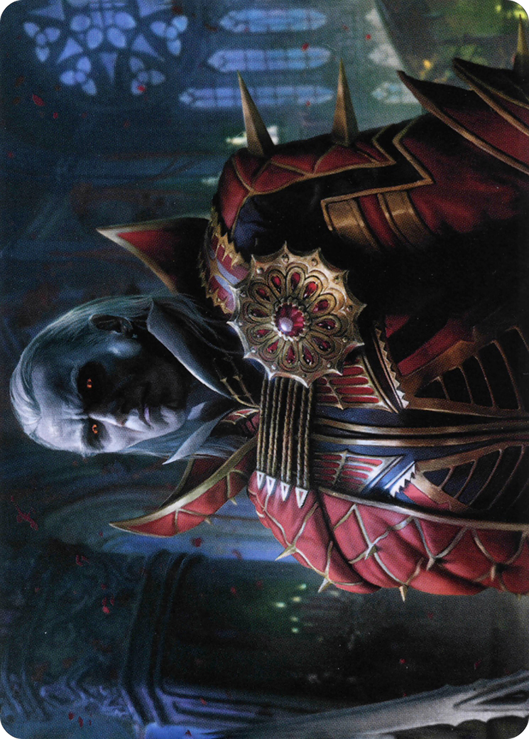 Image of Edgar, Charmed Groom // Edgar, Charmed Groom (AVOW-075) - Crimson Vow Art Series (Borderless) Foil