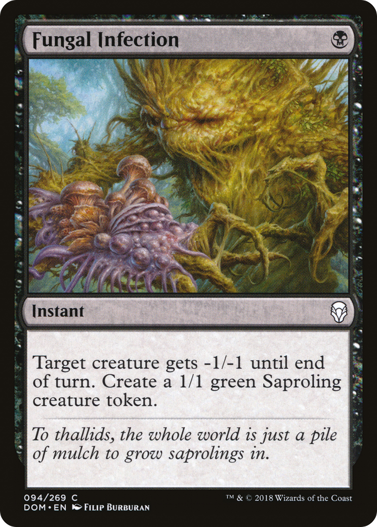 Image of Fungal Infection (DOM-094) - Dominaria Foil