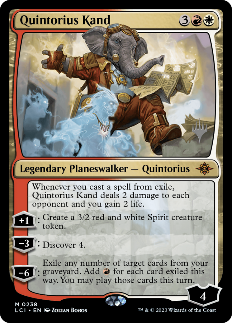 Image of Quintorius Kand (PPLCI-238) - The Lost Caverns of Ixalan Promos Foil