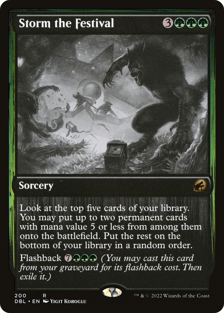 Image of Storm the Festival (DBL-200) - Innistrad: Double Feature