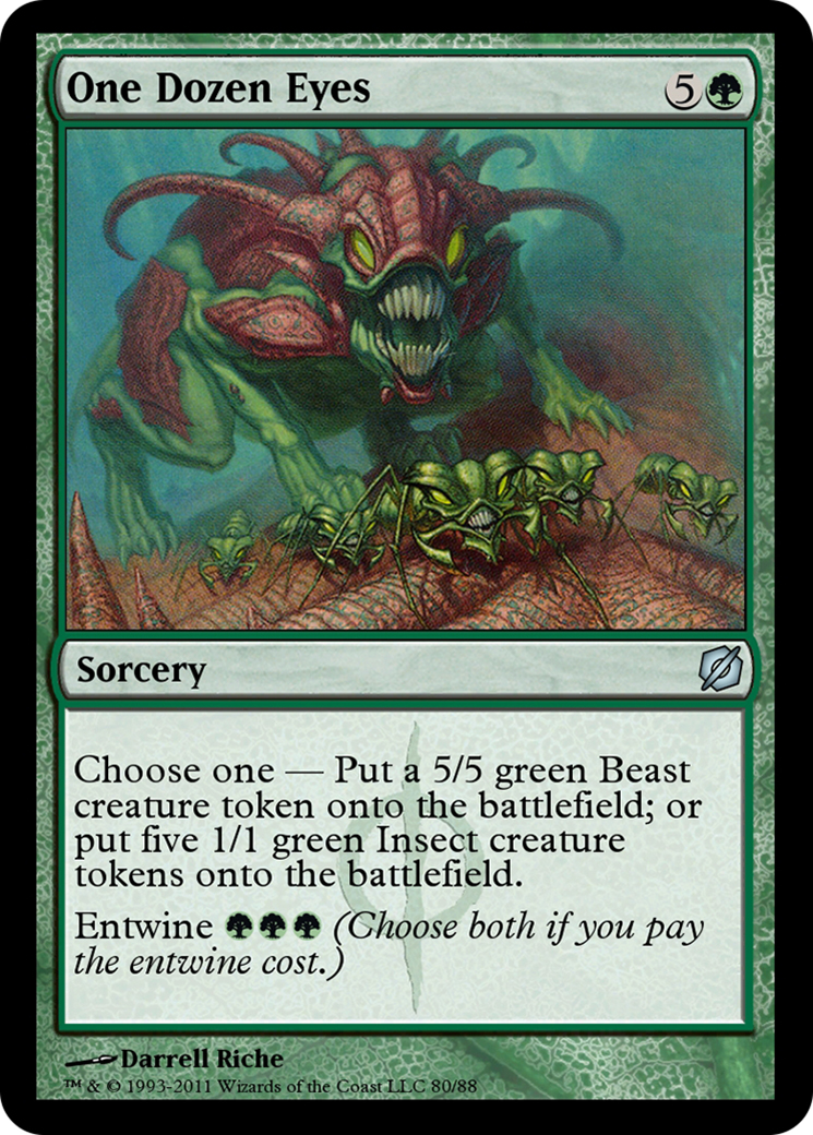Image of One Dozen Eyes (TD2-080) - Duel Decks: Mirrodin Pure vs. New Phyrexia