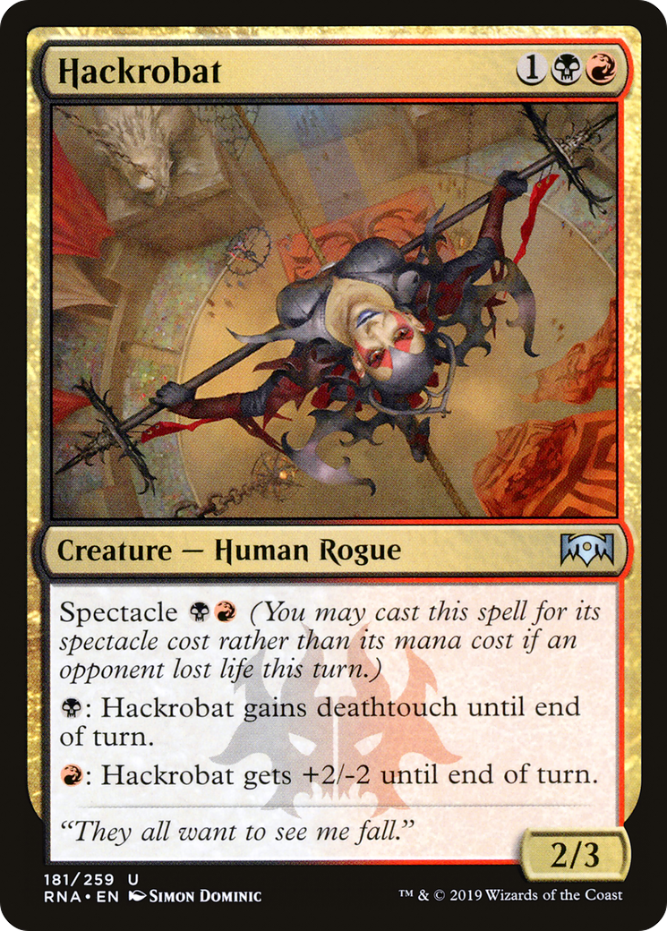 Image of Hackrobat (RNA-181) - Ravnica Allegiance