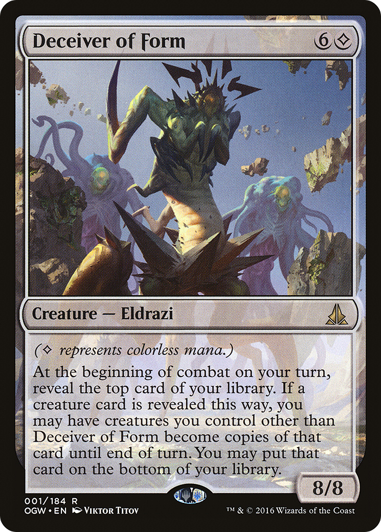 Image of Deceiver of Form (OGW-001) - Oath of the Gatewatch
