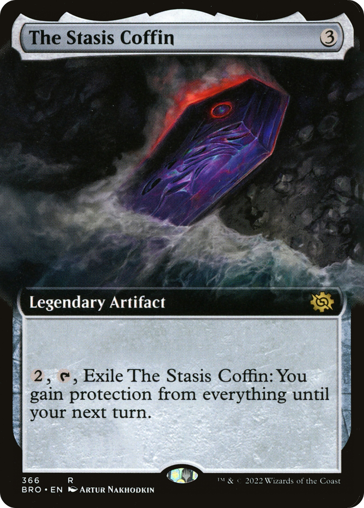 Image of The Stasis Coffin (Extended Art) (BRO-366) - The Brothers' War: (Extended Art) Foil
