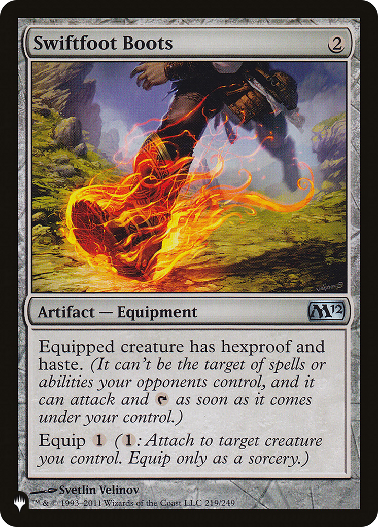 Image of Swiftfoot Boots (M12) (LIST-M12-219) - The List