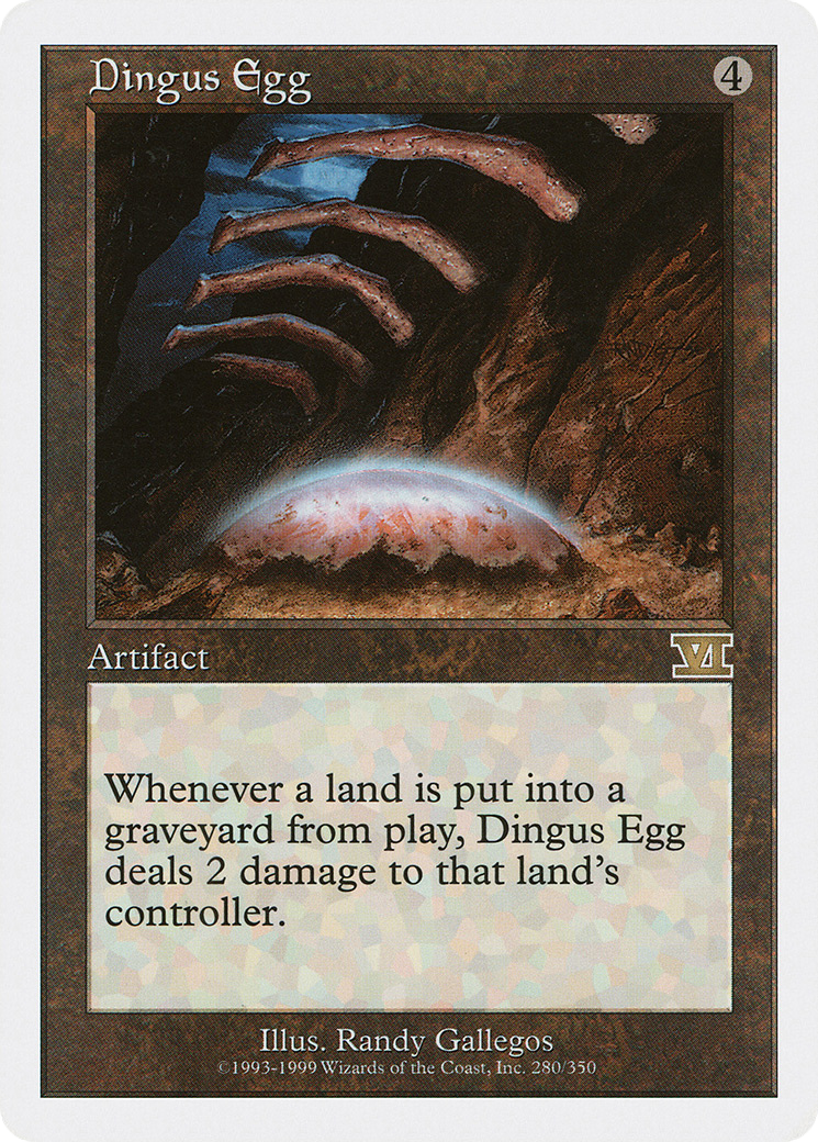 Image of Dingus Egg (6ED-280) - Classic Sixth Edition