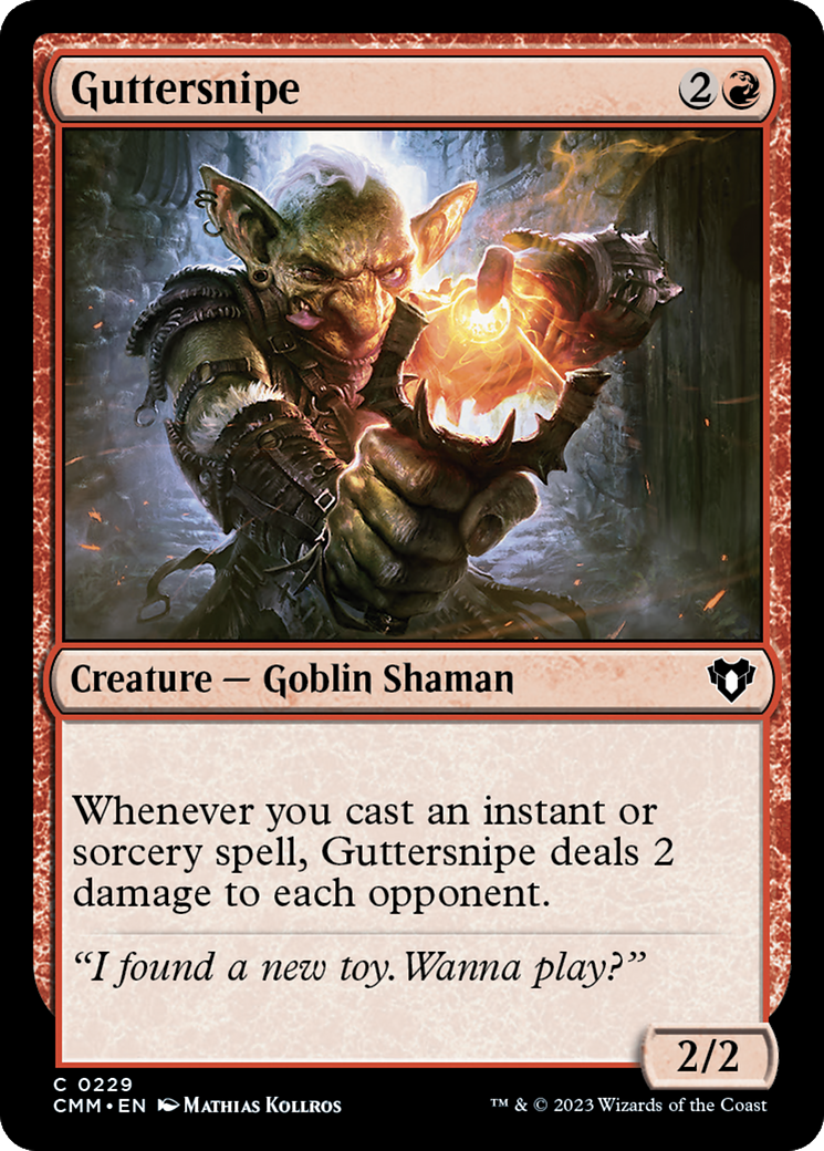 Image of Guttersnipe (CMM-229) - Commander Masters