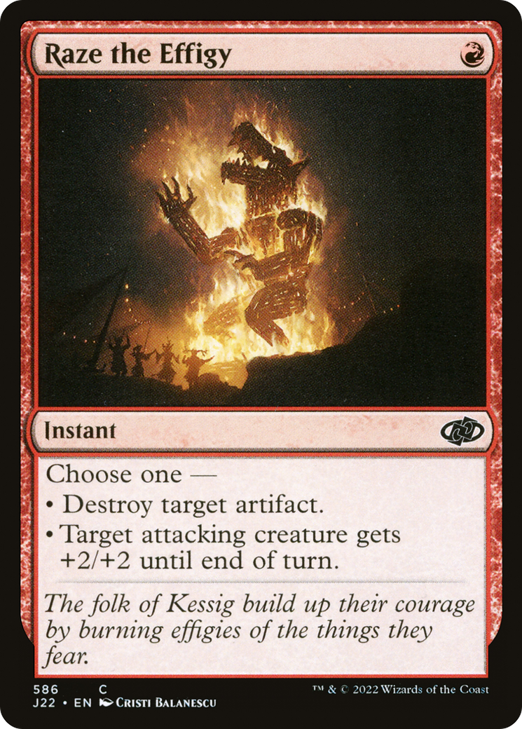 Image of Raze the Effigy (J22-586) - Jumpstart 2022