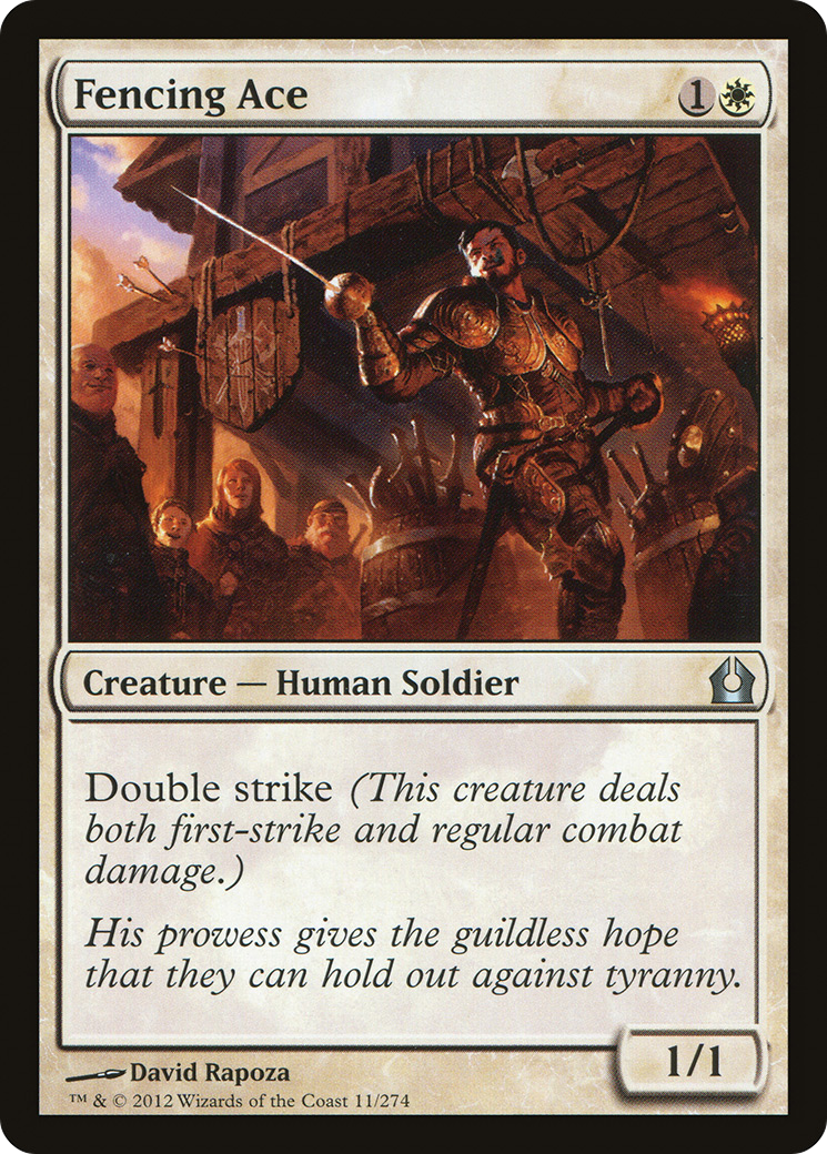 Image of Fencing Ace (RTR-011) - Return to Ravnica