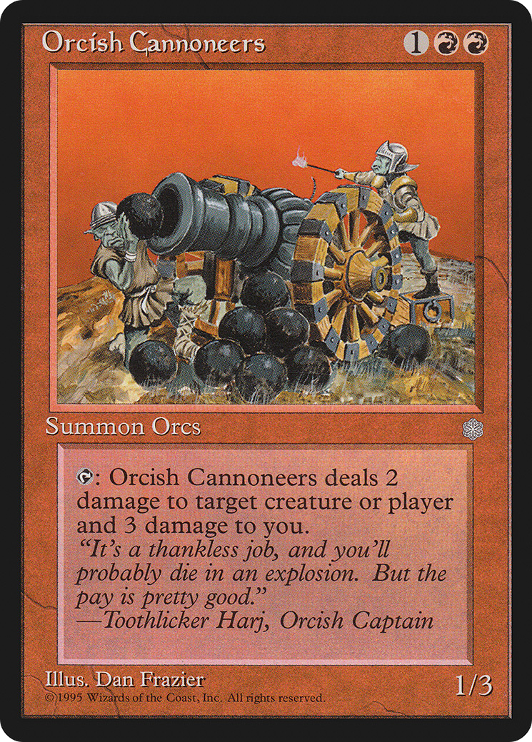 Image of Orcish Cannoneers (ICE-) - Ice Age