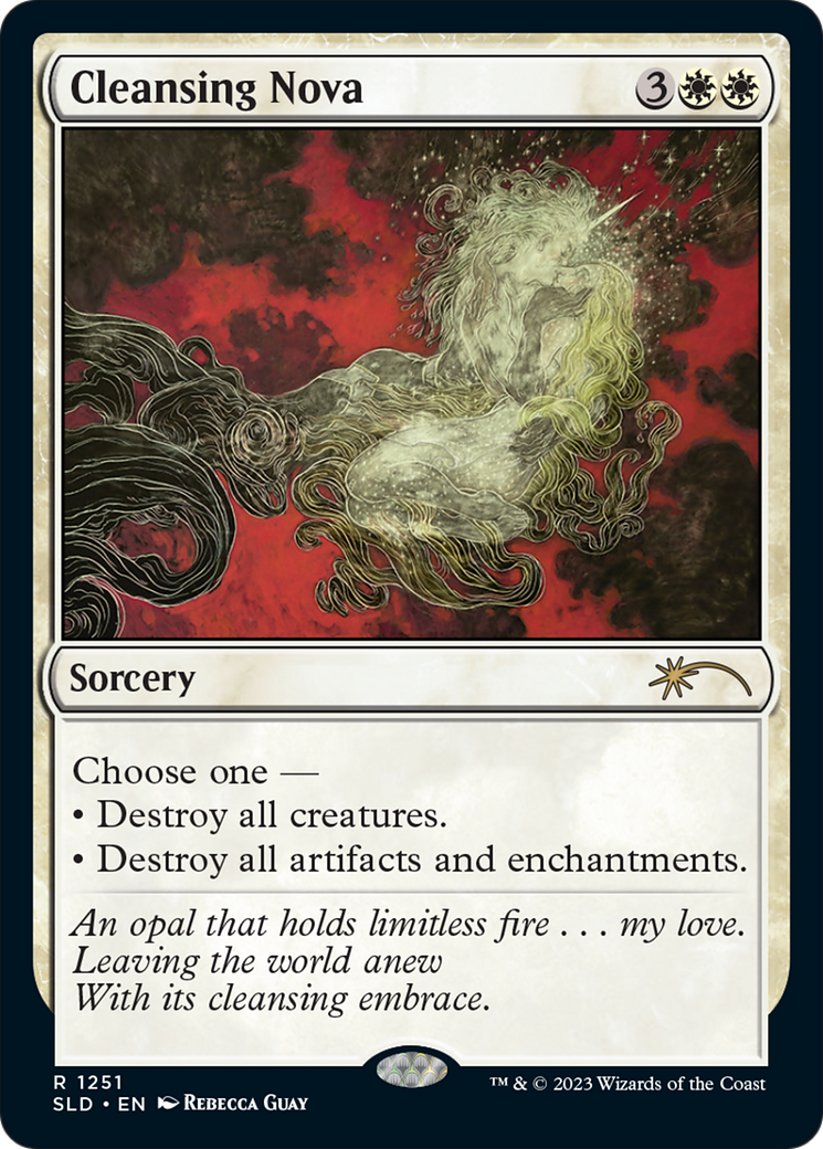 Image of Cleansing Nova (SLD-1251) - Secret Lair Drop