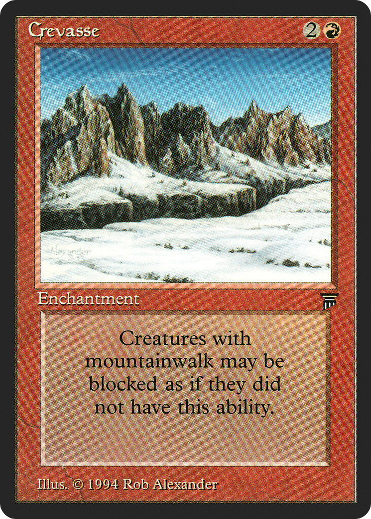 Image of Crevasse (LEG-) - Legends