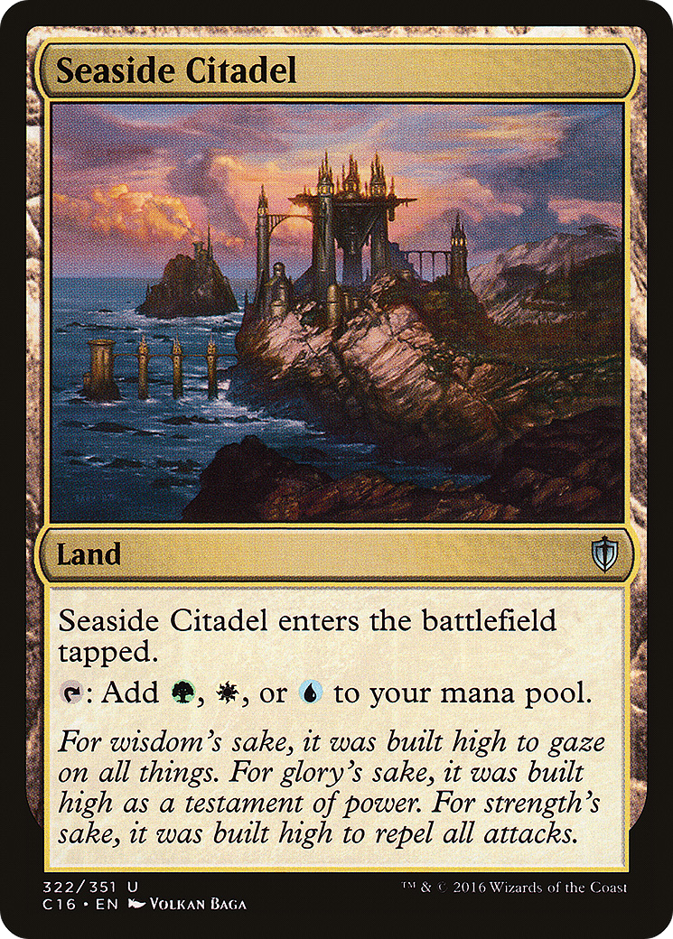 Image of Seaside Citadel (C16-322) - Commander 2016