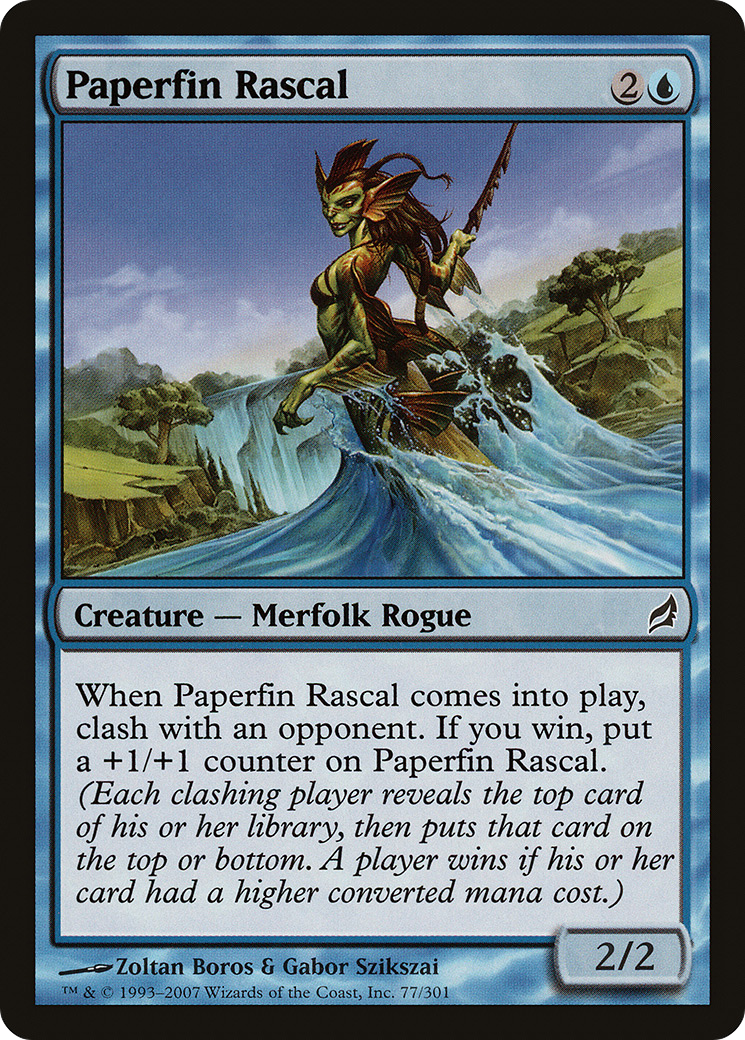 Image of Paperfin Rascal (LRW-077) - Lorwyn