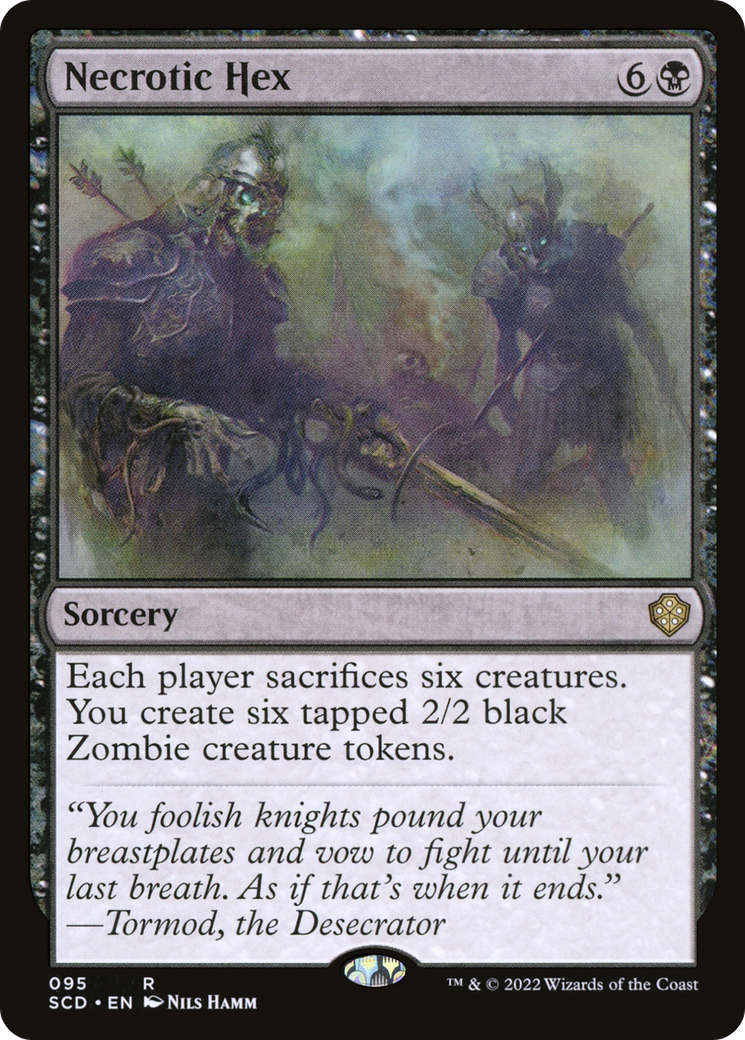 Image of Necrotic Hex (SCD-095) - Starter Commander Decks