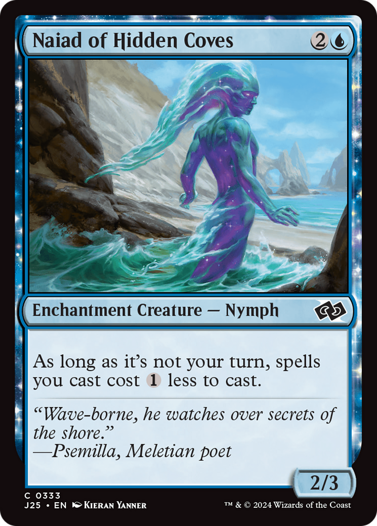 Image of Naiad of Hidden Coves (J25-333) - Foundations Jumpstart: (enchantment)