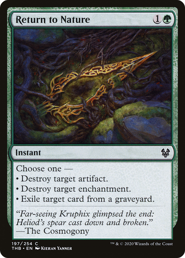 Image of Return to Nature (THB-197) - Theros Beyond Death