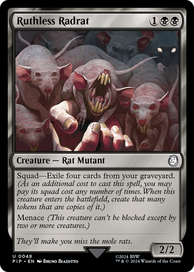 Image of Ruthless Radrat (PIP-048) - Fallout