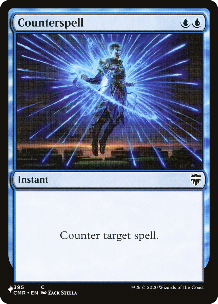 Image of Counterspell (CMR) (LIST-395) - The List
