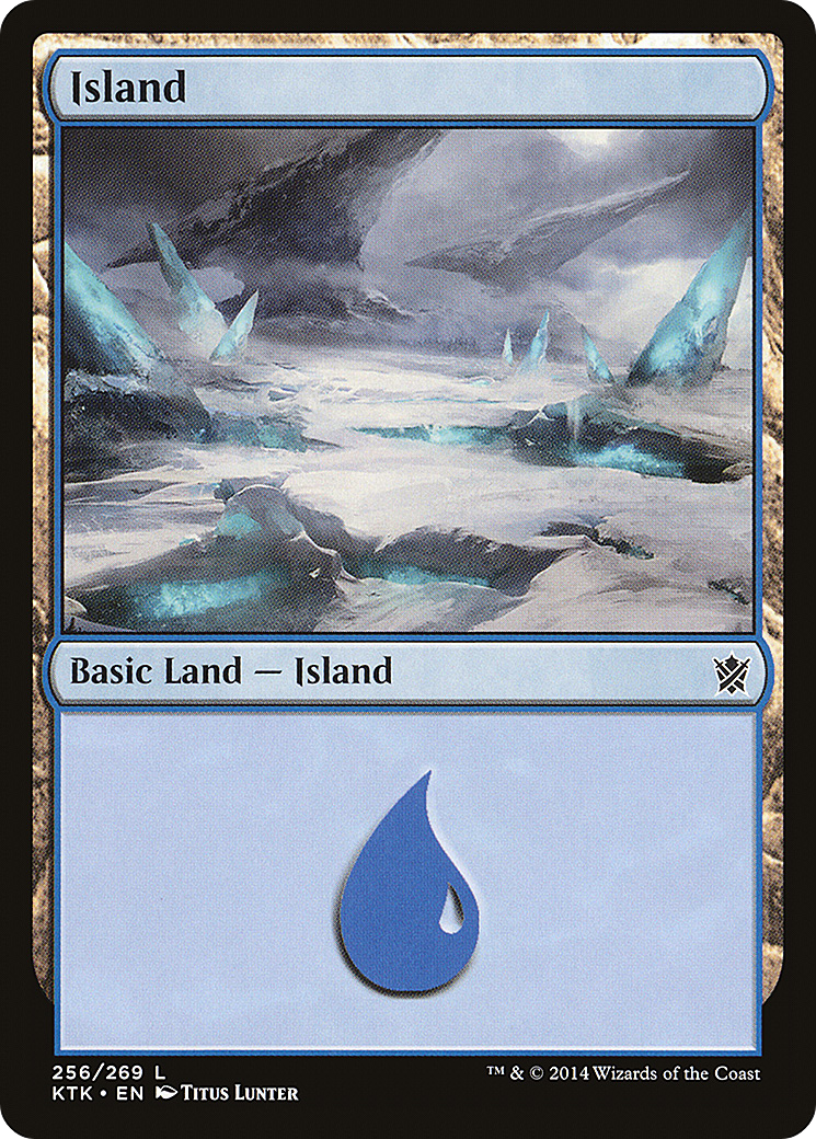 Image of Island (256) (KTK-256) - Khans of Tarkir