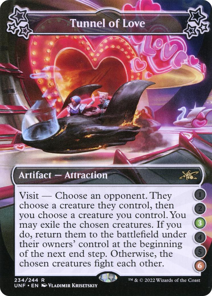 Image of Tunnel of Love (3-6) (UNF-234) - Unfinity Foil