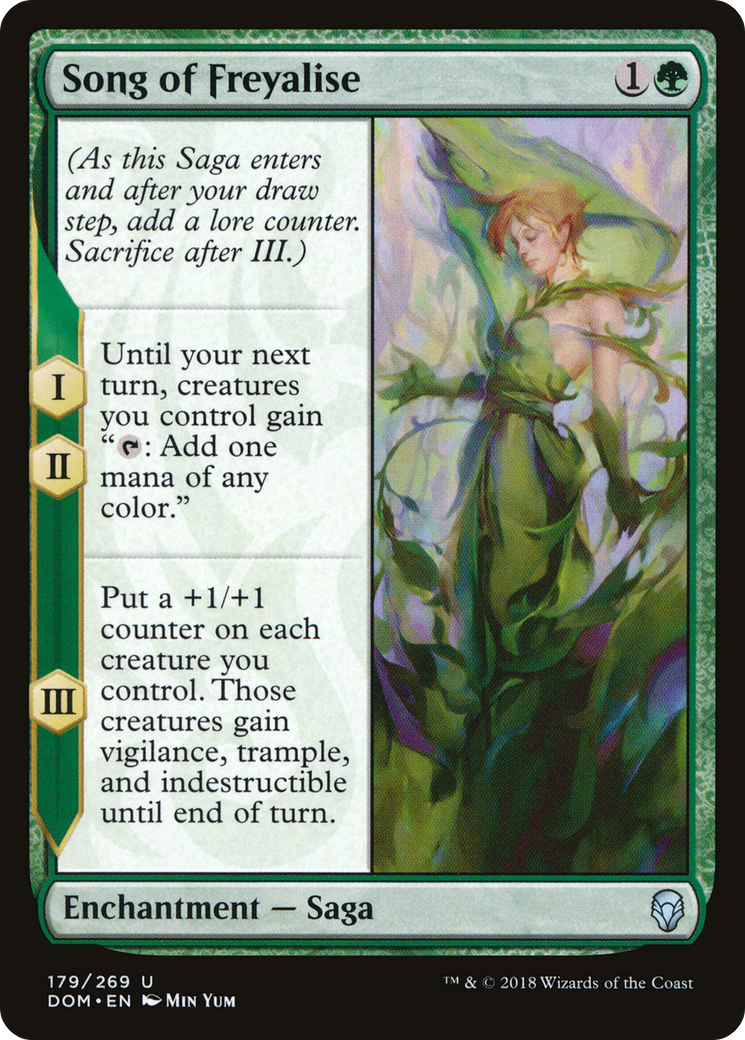 Image of Song of Freyalise (DOM-179) - Dominaria